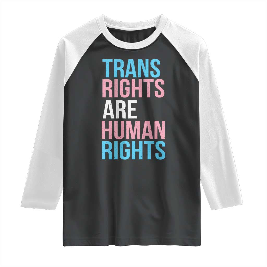 Trans Rights Raglan Shirt Human Rights Transgender Pride Gender Equality