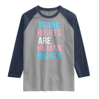 Trans Rights Raglan Shirt Human Rights Transgender Pride Gender Equality