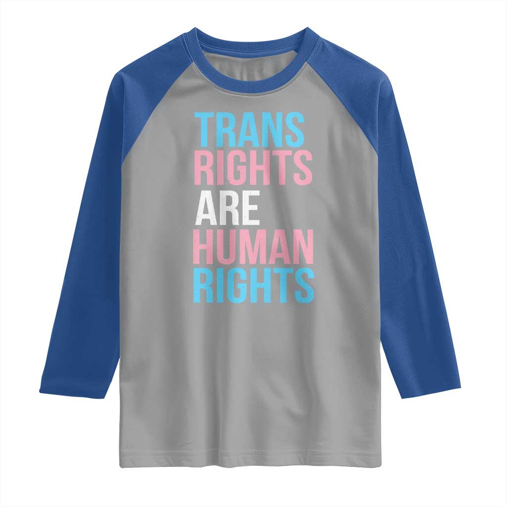 Trans Rights Raglan Shirt Human Rights Transgender Pride Gender Equality