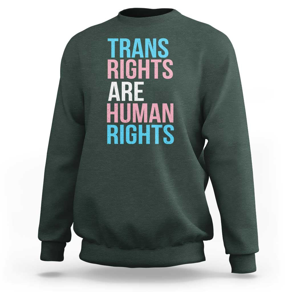 Trans Rights Sweatshirt Human Rights Transgender Pride Gender Equality