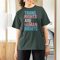 Trans Rights T Shirt For Women Human Rights Transgender Pride Gender Equality