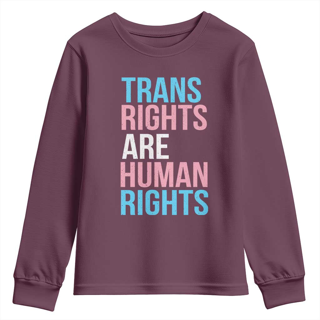 Trans Rights Youth Sweatshirt Human Rights Transgender Pride Gender Equality