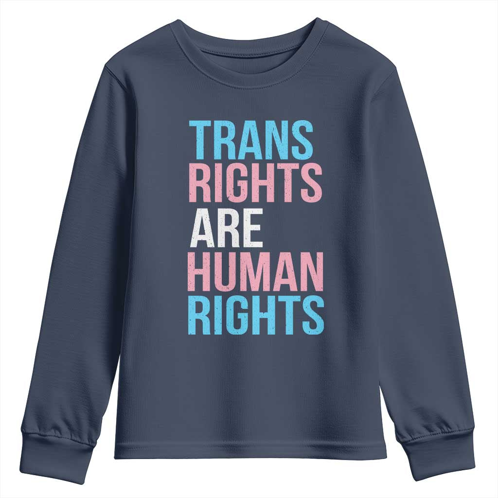 Trans Rights Youth Sweatshirt Human Rights Transgender Pride Gender Equality