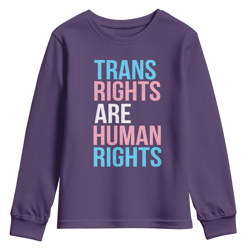 Trans Rights Youth Sweatshirt Human Rights Transgender Pride Gender Equality