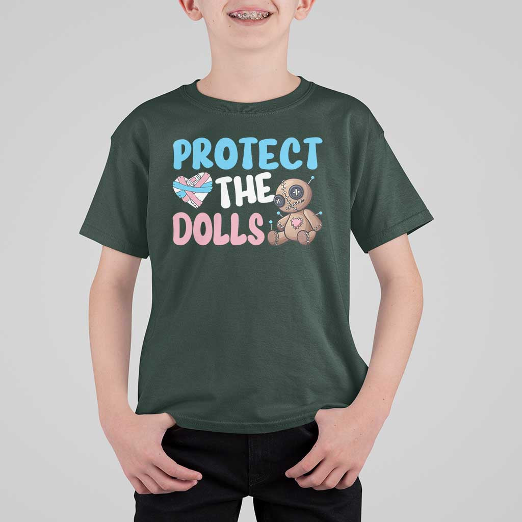 Protect The Dolls T Shirt For Kid Transgender Trans Pride