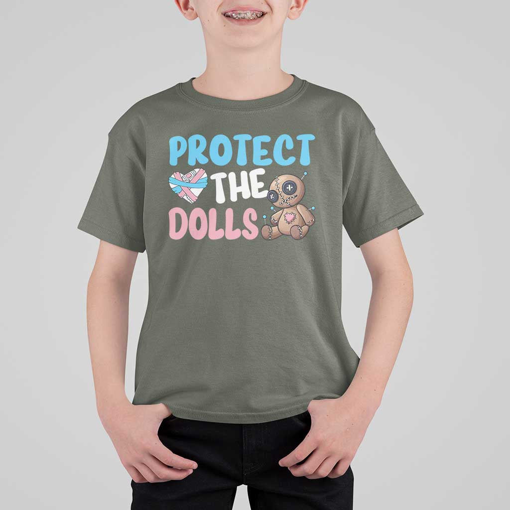 Protect The Dolls T Shirt For Kid Transgender Trans Pride