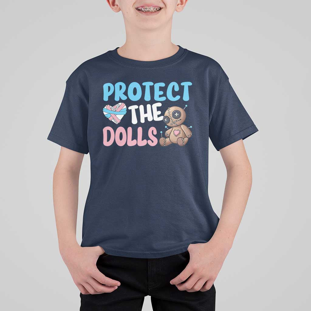 Protect The Dolls T Shirt For Kid Transgender Trans Pride