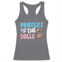Protect The Dolls Racerback Tank Top Transgender Trans Pride