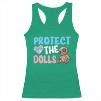Protect The Dolls Racerback Tank Top Transgender Trans Pride
