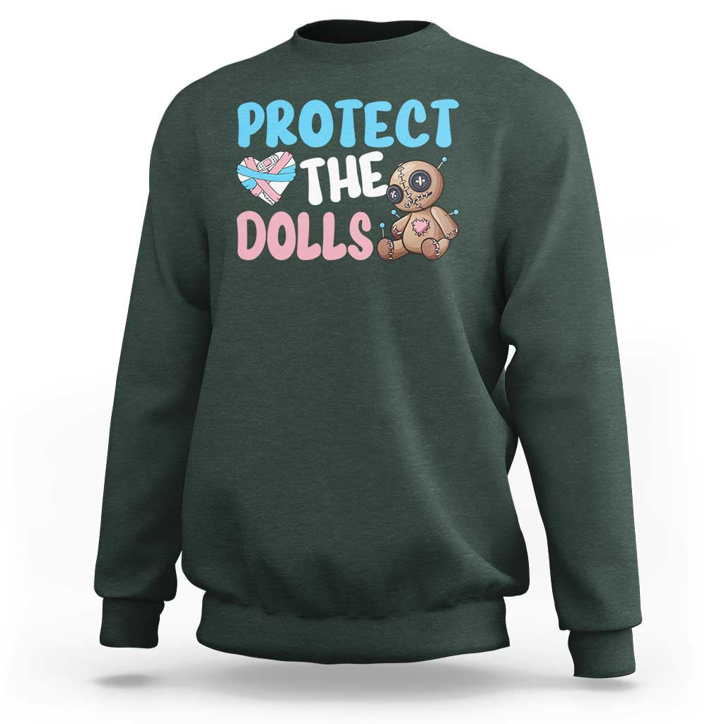Protect The Dolls Sweatshirt Transgender Trans Pride