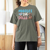 Protect The Dolls T Shirt For Women Transgender Trans Pride