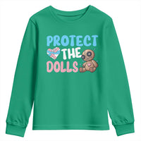 Protect The Dolls Youth Sweatshirt Transgender Trans Pride