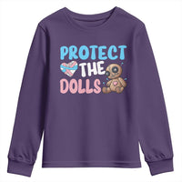 Protect The Dolls Youth Sweatshirt Transgender Trans Pride