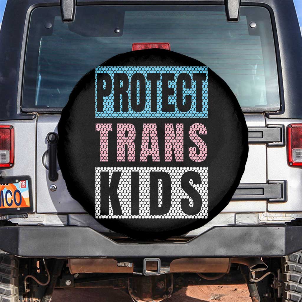 Protect Trans Kids Spare Tire Cover Transgender Pride Trans Rights Social Justice