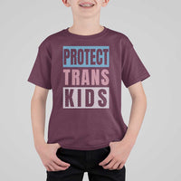 Protect Trans Kids T Shirt For Kid Transgender Pride Trans Rights Social Justice