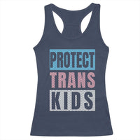 Protect Trans Kids Racerback Tank Top Transgender Pride Trans Rights Social Justice