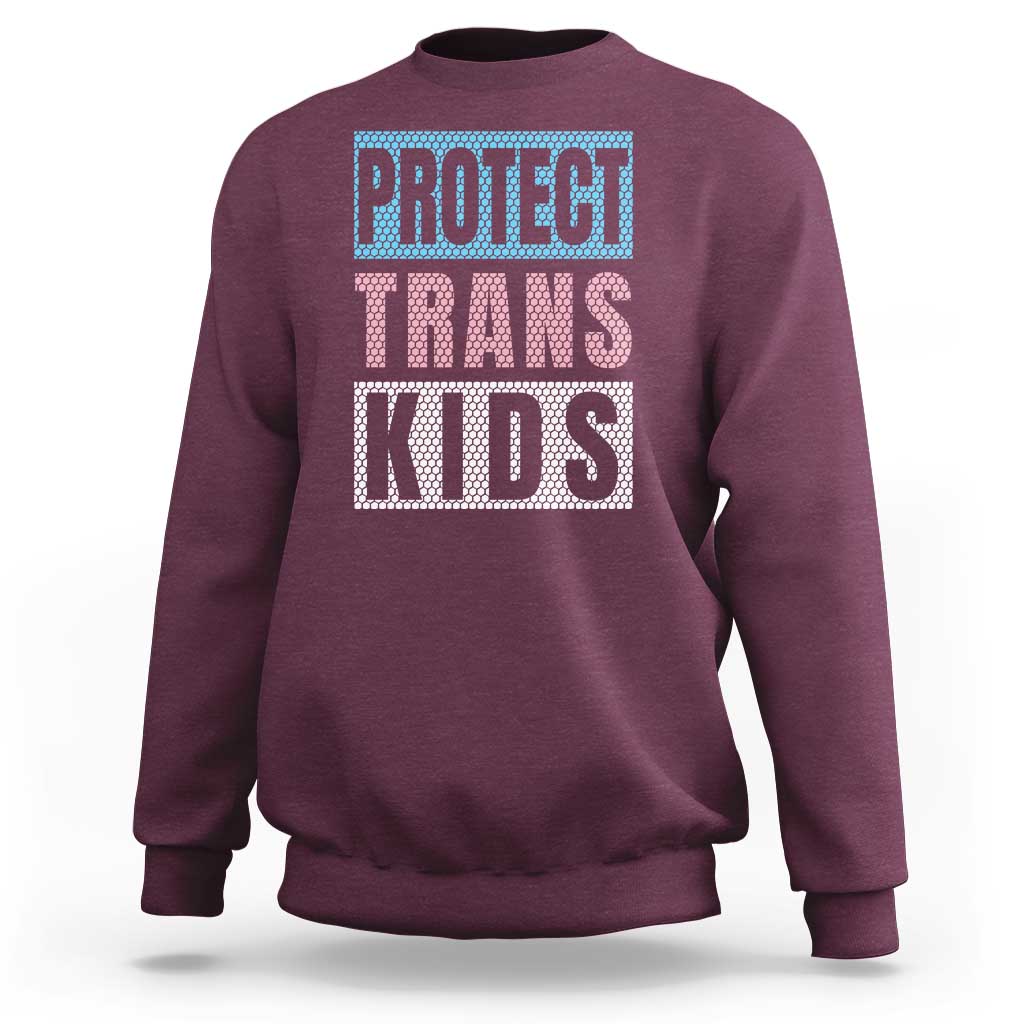 Protect Trans Kids Sweatshirt Transgender Pride Trans Rights Social Justice