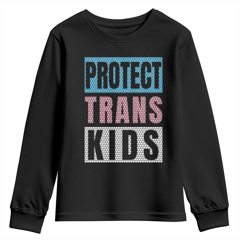 Protect Trans Kids Youth Sweatshirt Transgender Pride Trans Rights Social Justice