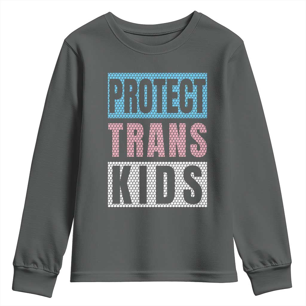 Protect Trans Kids Youth Sweatshirt Transgender Pride Trans Rights Social Justice