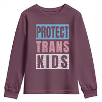 Protect Trans Kids Youth Sweatshirt Transgender Pride Trans Rights Social Justice