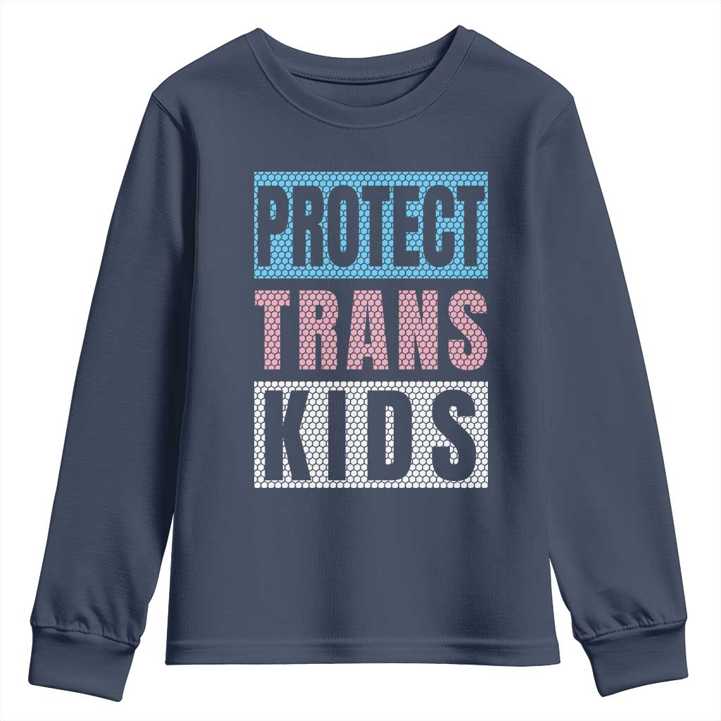 Protect Trans Kids Youth Sweatshirt Transgender Pride Trans Rights Social Justice