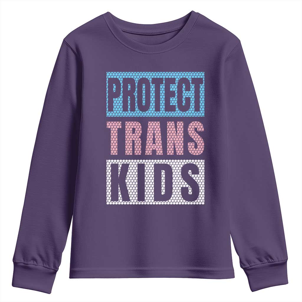 Protect Trans Kids Youth Sweatshirt Transgender Pride Trans Rights Social Justice