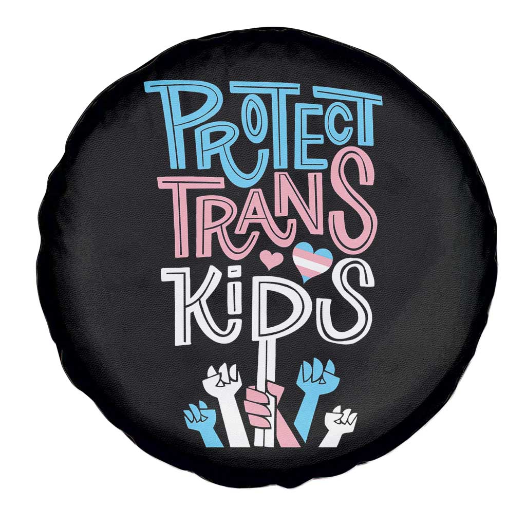 Protect Trans Kids Spare Tire Cover Transgender Pride Social Justice