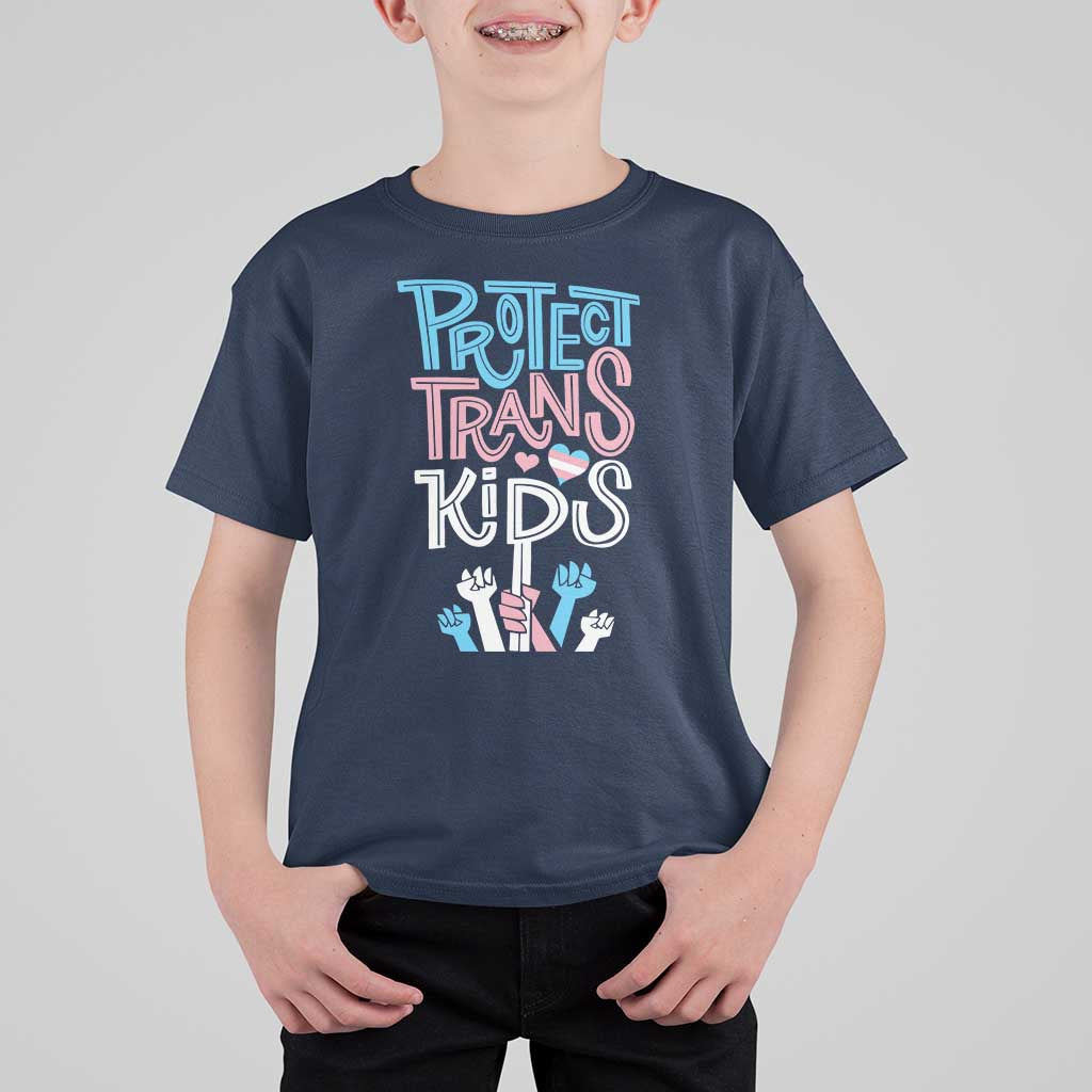 Protect Trans Kids T Shirt For Kid Transgender Pride Social Justice