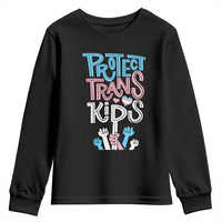 Protect Trans Kids Youth Sweatshirt Transgender Pride Social Justice