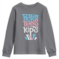Protect Trans Kids Youth Sweatshirt Transgender Pride Social Justice