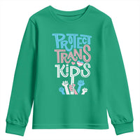 Protect Trans Kids Youth Sweatshirt Transgender Pride Social Justice