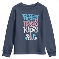 Protect Trans Kids Youth Sweatshirt Transgender Pride Social Justice