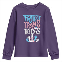 Protect Trans Kids Youth Sweatshirt Transgender Pride Social Justice
