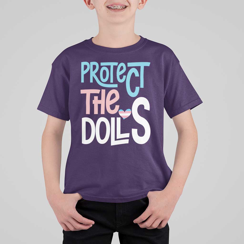 Protect The Dolls T Shirt For Kid Transgender Trans Pride Social Justice