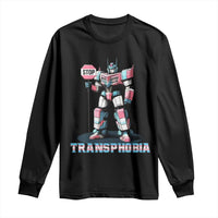 LGBTQ Trans Long Sleeve Shirt Stop Transphobia Trans Rights Social Justice