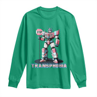 LGBTQ Trans Long Sleeve Shirt Stop Transphobia Trans Rights Social Justice