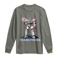 LGBTQ Trans Long Sleeve Shirt Stop Transphobia Trans Rights Social Justice