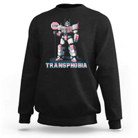 LGBTQ Trans Sweatshirt Stop Transphobia Trans Rights Social Justice