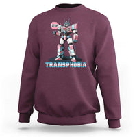 LGBTQ Trans Sweatshirt Stop Transphobia Trans Rights Social Justice