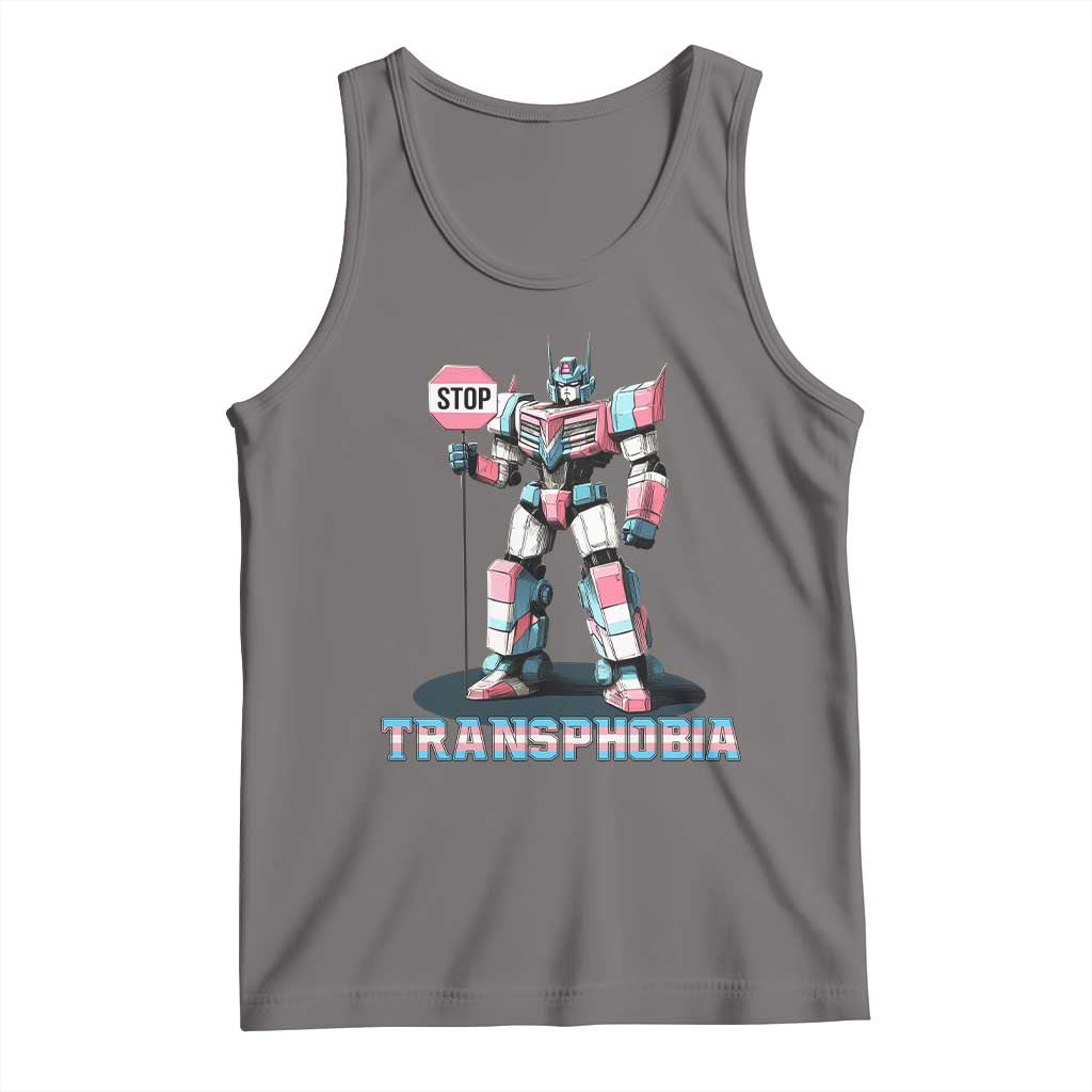 LGBTQ Trans Tank Top Stop Transphobia Trans Rights Social Justice