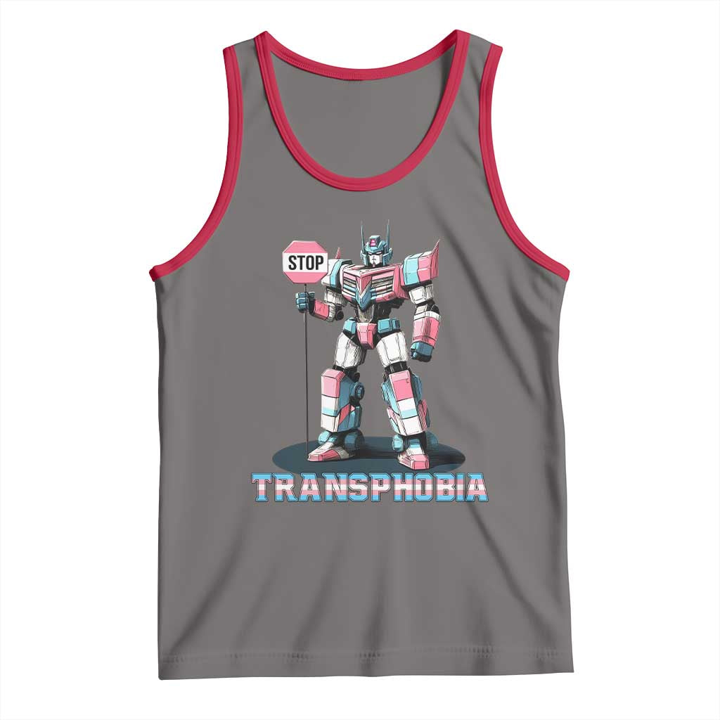 LGBTQ Trans Tank Top Stop Transphobia Trans Rights Social Justice