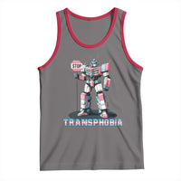 LGBTQ Trans Tank Top Stop Transphobia Trans Rights Social Justice