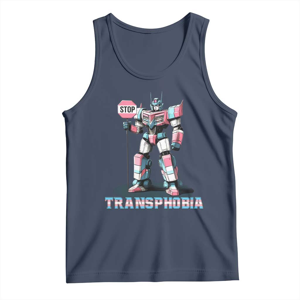 LGBTQ Trans Tank Top Stop Transphobia Trans Rights Social Justice