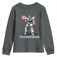 LGBTQ Trans Youth Sweatshirt Stop Transphobia Trans Rights Social Justice