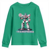 LGBTQ Trans Youth Sweatshirt Stop Transphobia Trans Rights Social Justice