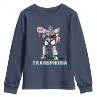 LGBTQ Trans Youth Sweatshirt Stop Transphobia Trans Rights Social Justice