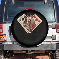 Lesbian Pride Spare Tire Cover Vintage Kissing Cards Sapphic Art