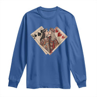 Lesbian Pride Long Sleeve Shirt Vintage Kissing Cards Sapphic Art