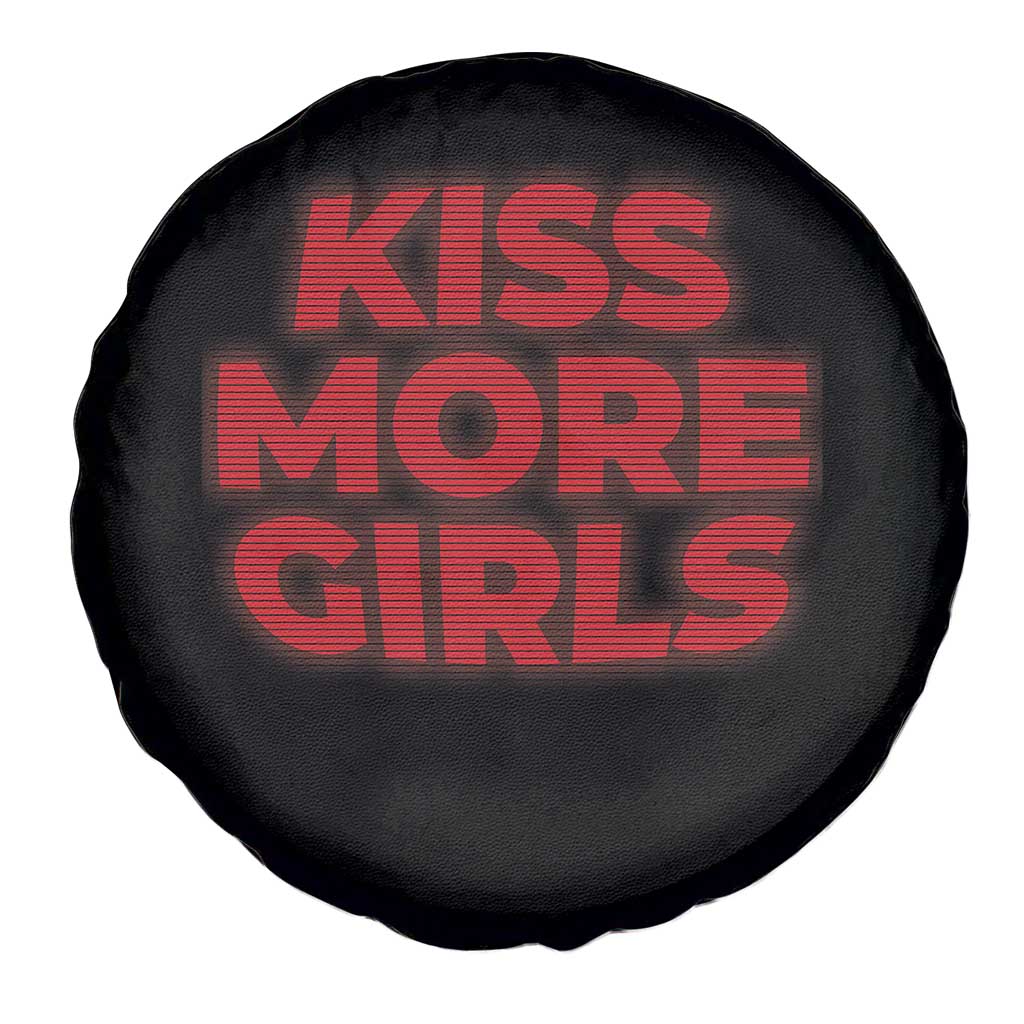 Lesbian Spare Tire Cover Kiss More Girls Funny Pride Month