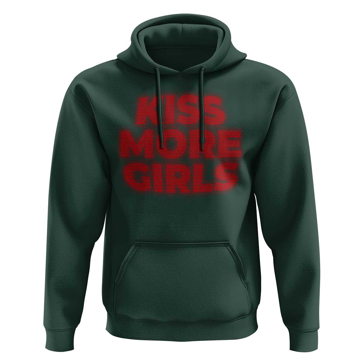 Lesbian Hoodie Kiss More Girls Funny Pride Month